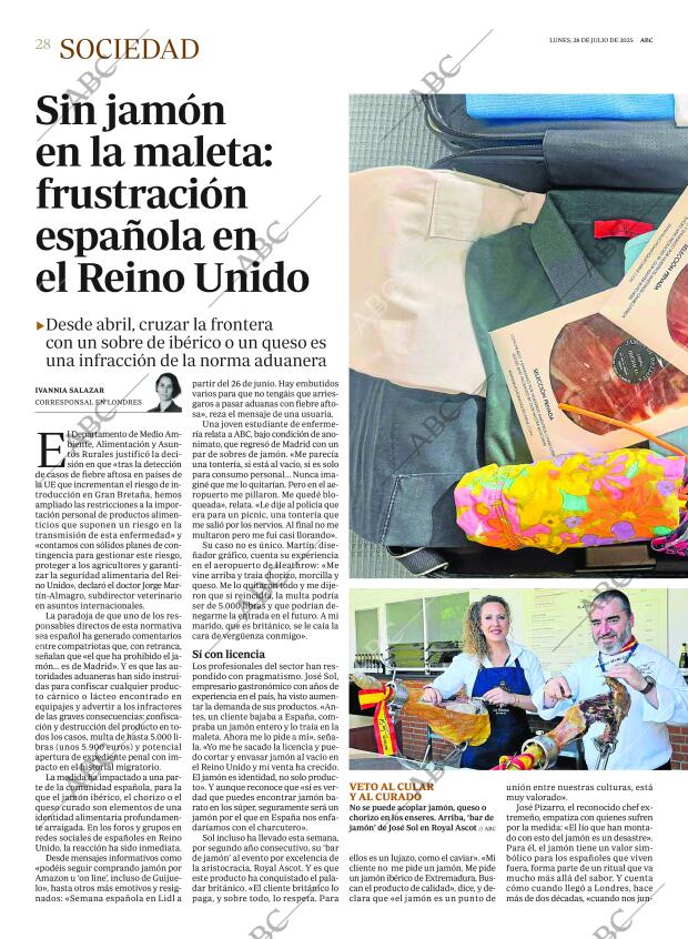 ABC MADRID 28-07-2025 página 28