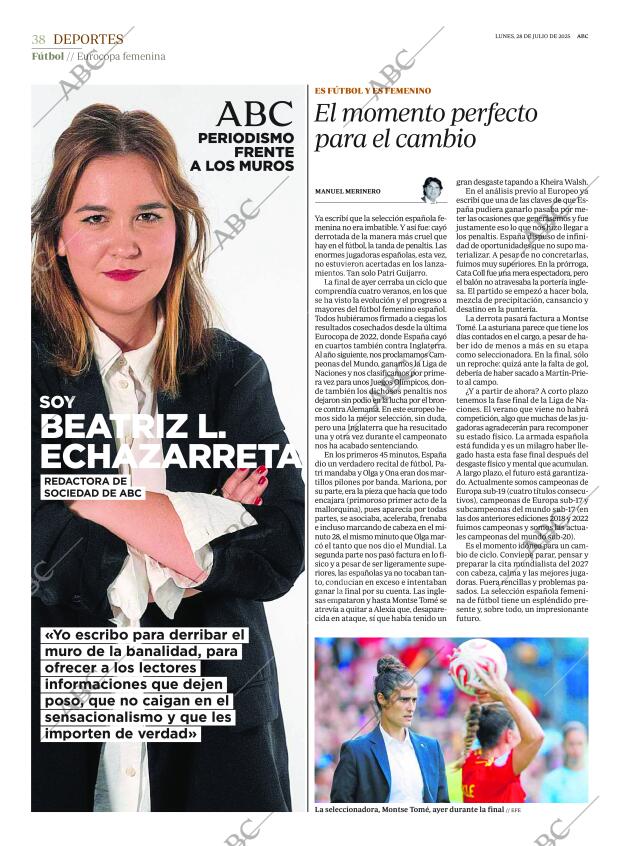 ABC MADRID 28-07-2025 página 38