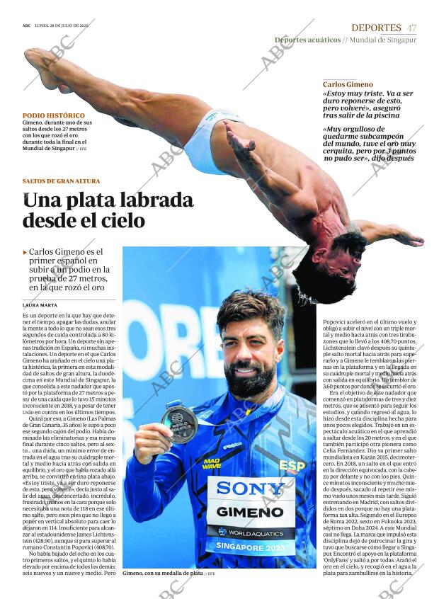 ABC MADRID 28-07-2025 página 47