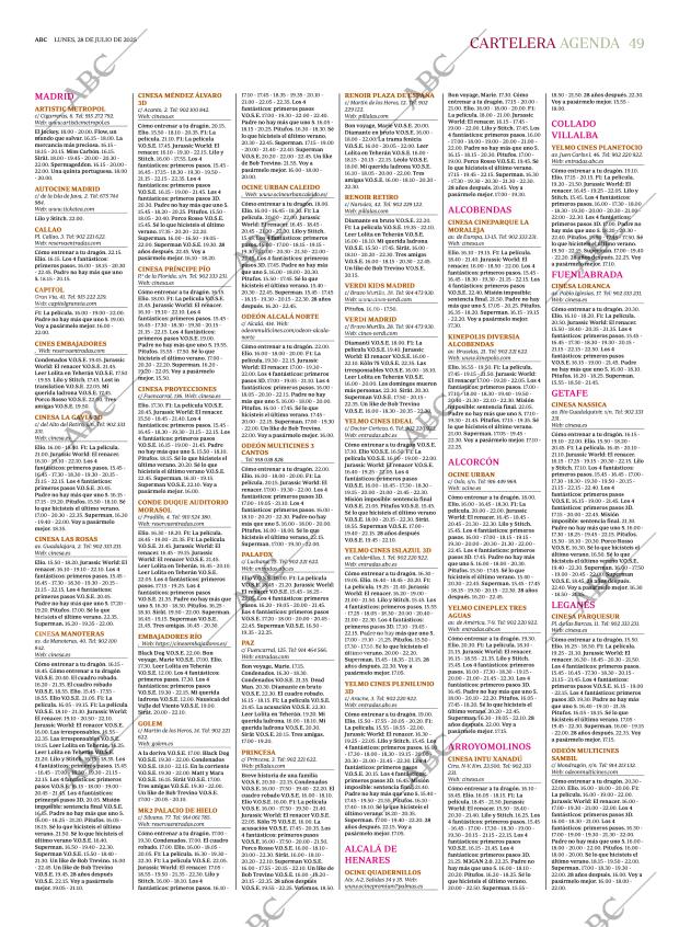 ABC MADRID 28-07-2025 página 49