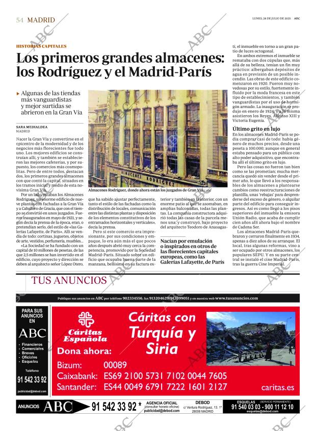 ABC MADRID 28-07-2025 página 54