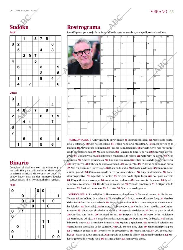 ABC MADRID 28-07-2025 página 65