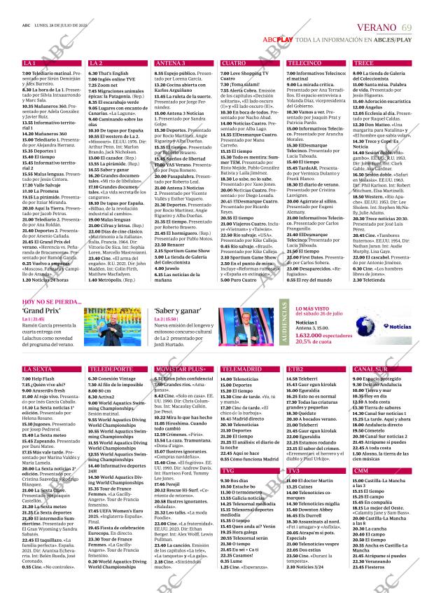 ABC MADRID 28-07-2025 página 69