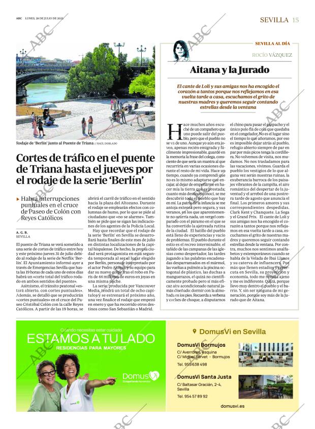 ABC SEVILLA 28-07-2025 página 15