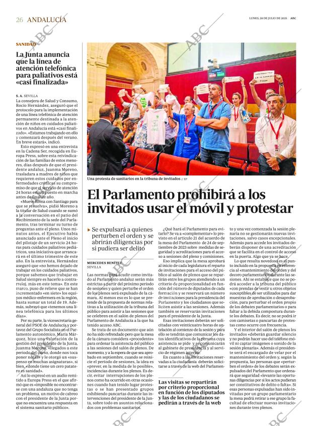 ABC SEVILLA 28-07-2025 página 26