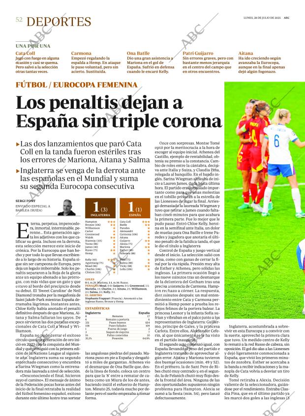 ABC SEVILLA 28-07-2025 página 52