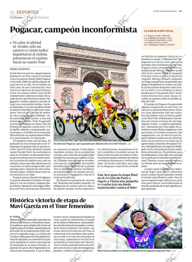ABC SEVILLA 28-07-2025 página 58