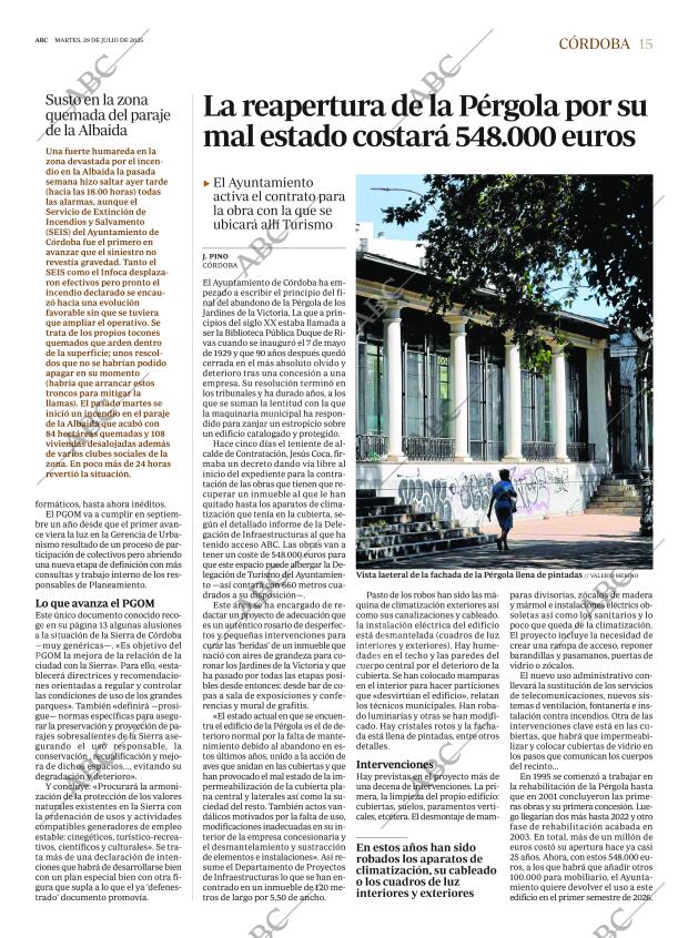 ABC CORDOBA 29-07-2025 página 15