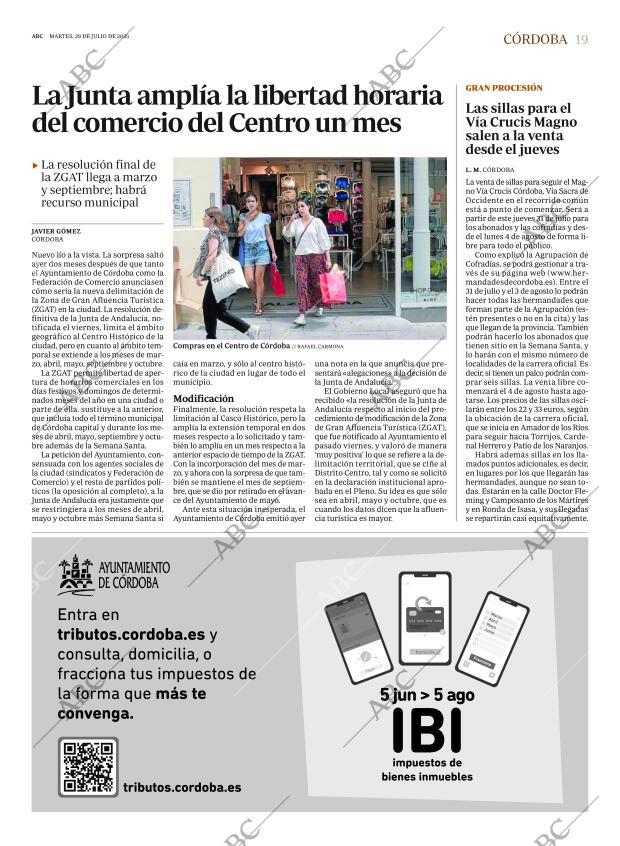 ABC CORDOBA 29-07-2025 página 19