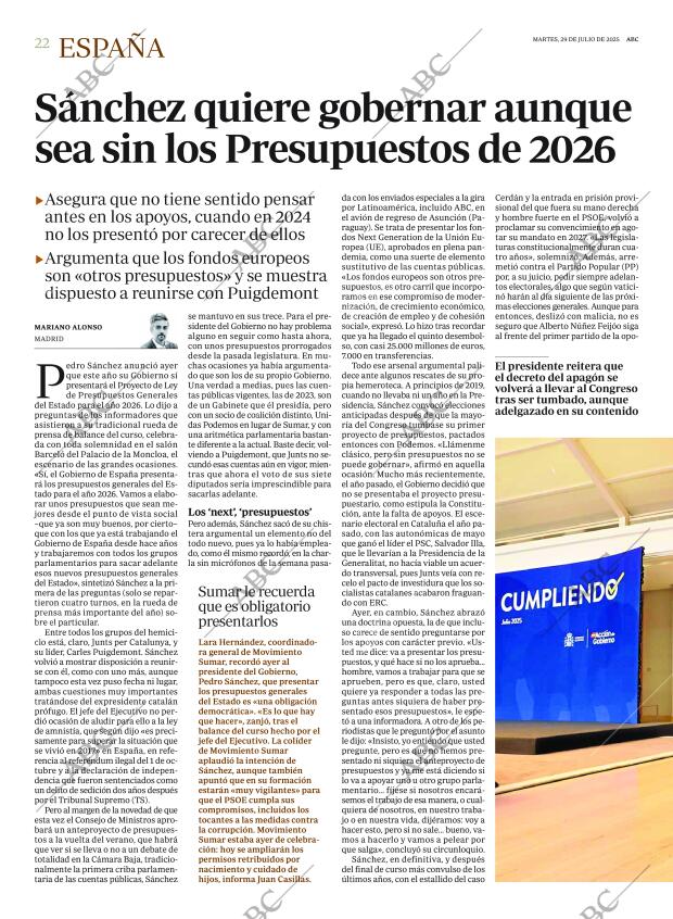 ABC CORDOBA 29-07-2025 página 22