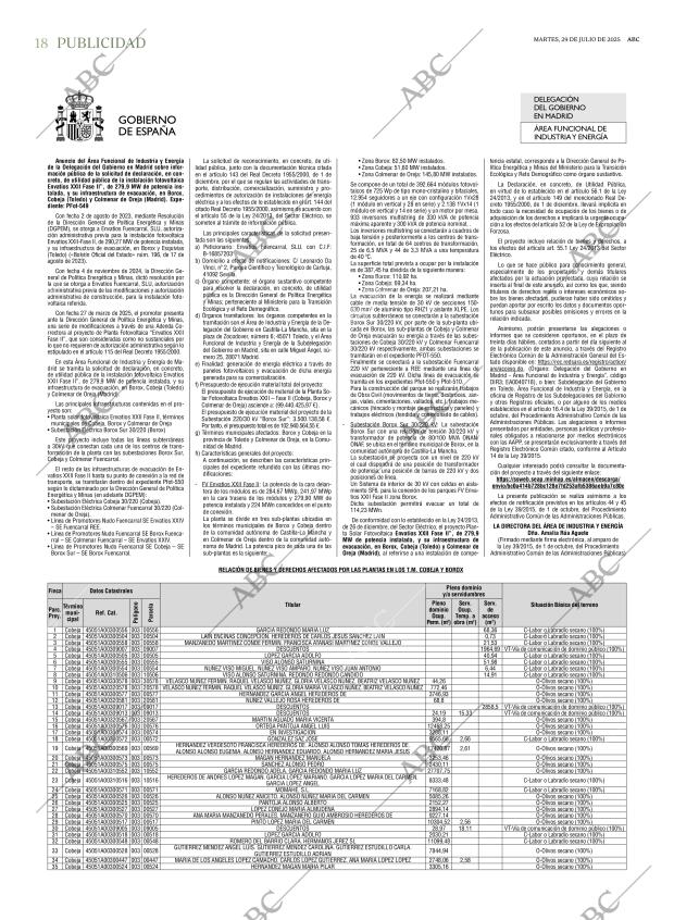 ABC MADRID 29-07-2025 página 18