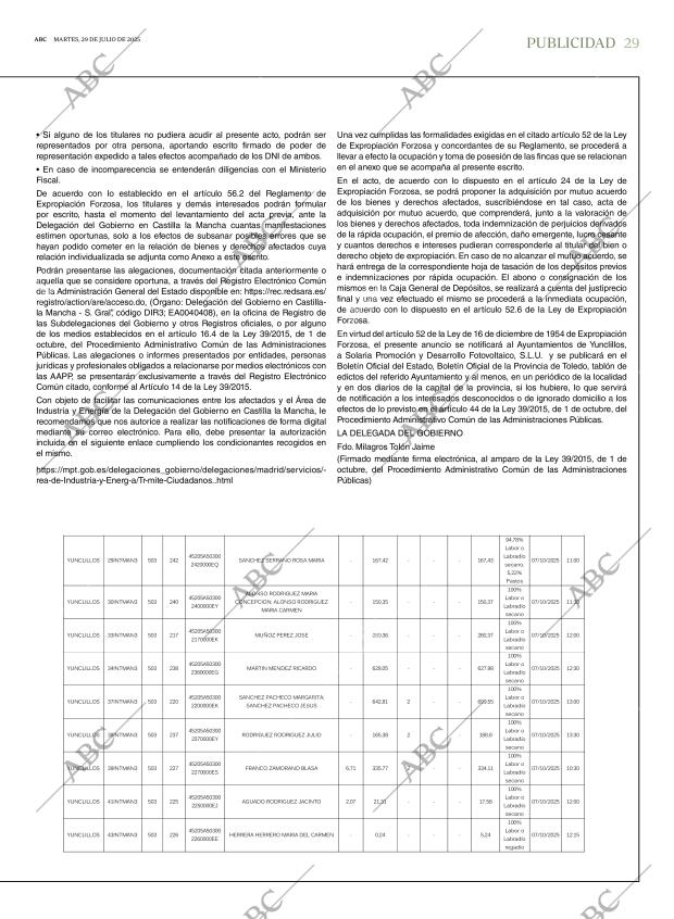 ABC MADRID 29-07-2025 página 29