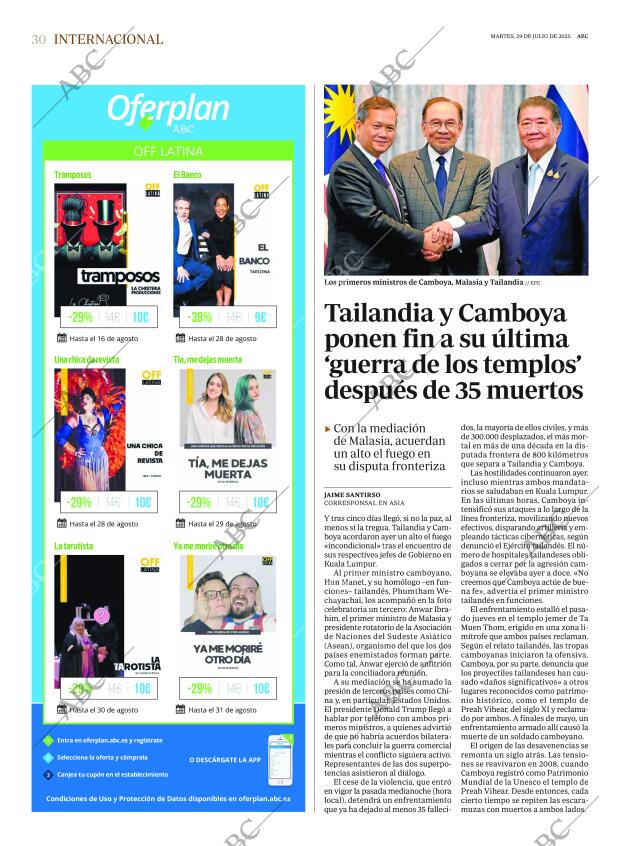 ABC MADRID 29-07-2025 página 30