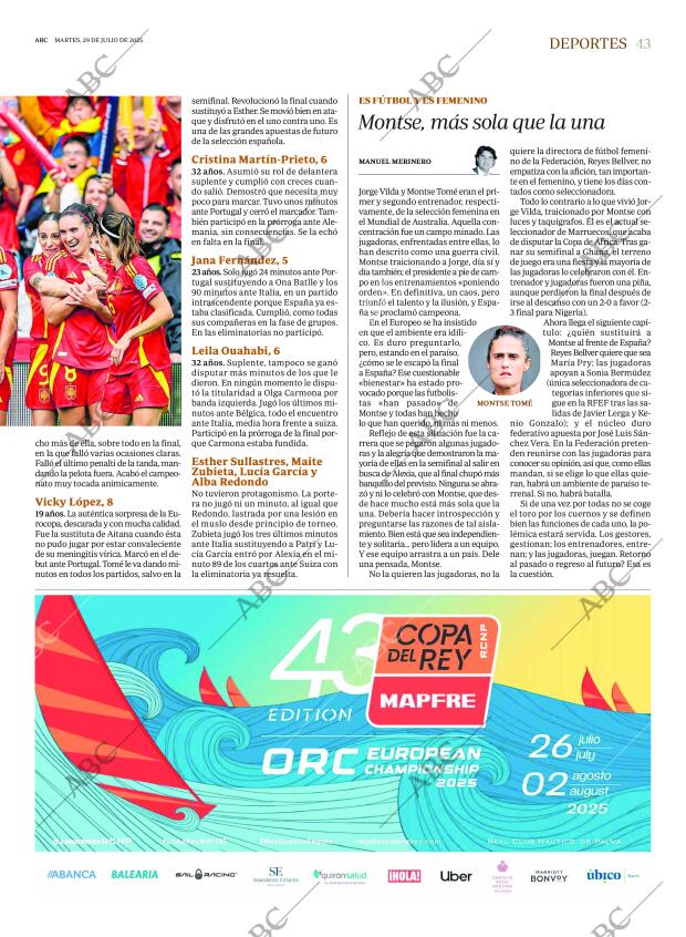 ABC MADRID 29-07-2025 página 43