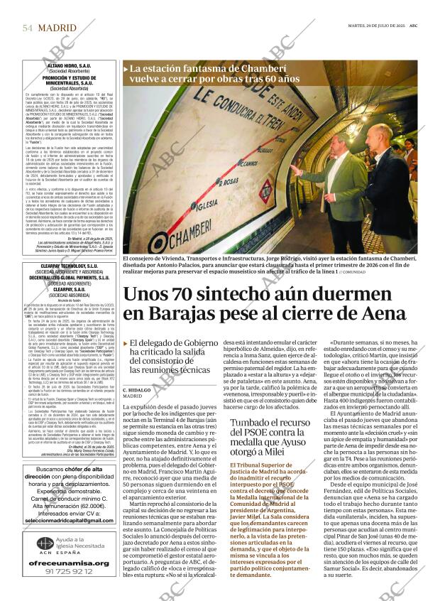ABC MADRID 29-07-2025 página 54