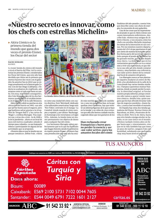 ABC MADRID 29-07-2025 página 55