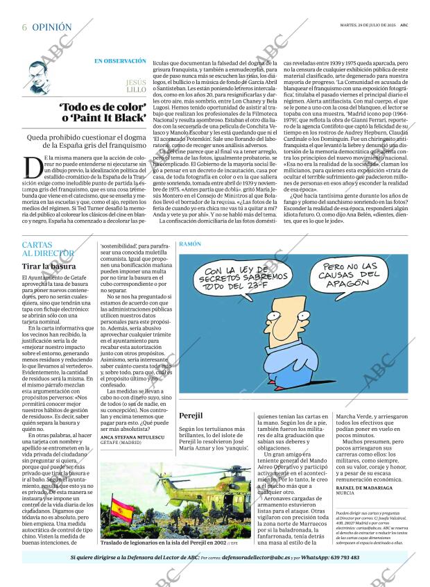 ABC MADRID 29-07-2025 página 6