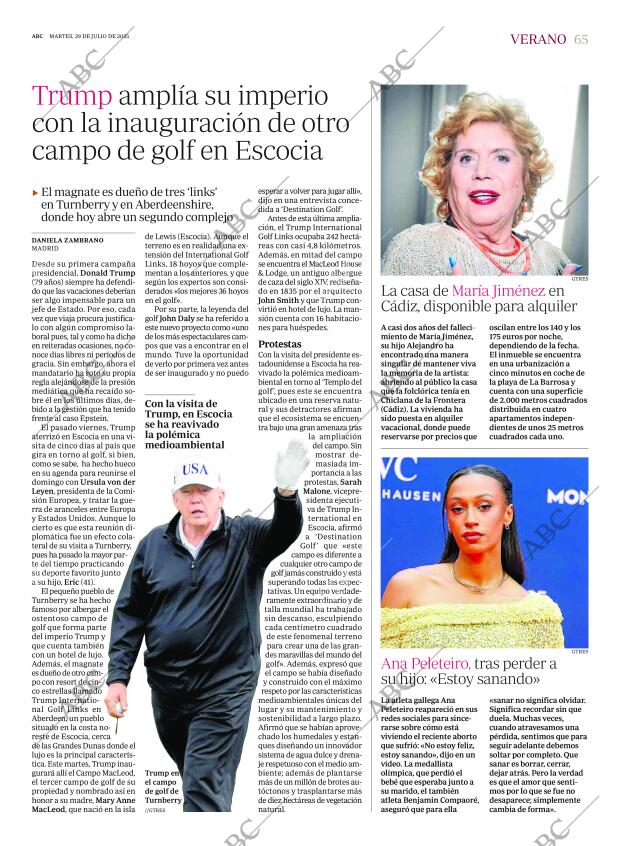 ABC MADRID 29-07-2025 página 65