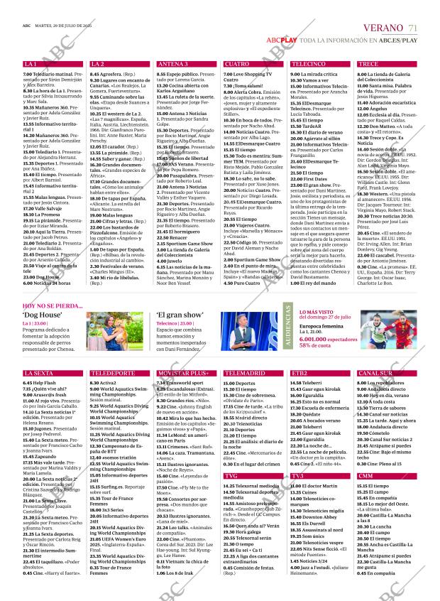 ABC MADRID 29-07-2025 página 71