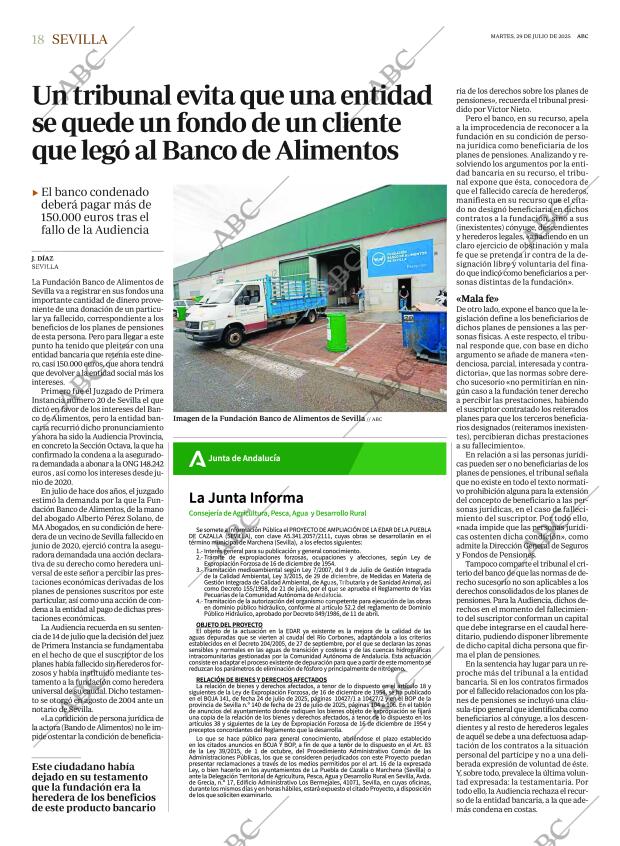 ABC SEVILLA 29-07-2025 página 18