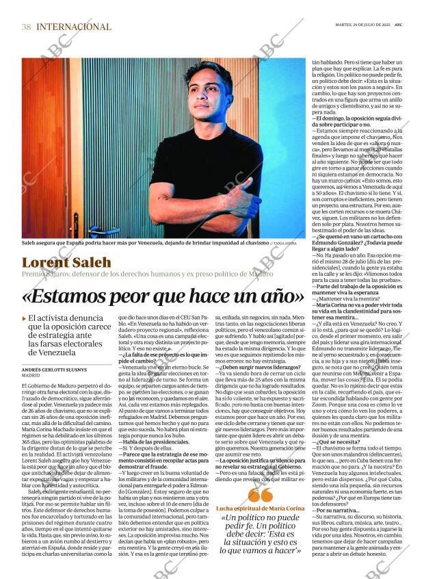ABC SEVILLA 29-07-2025 página 38