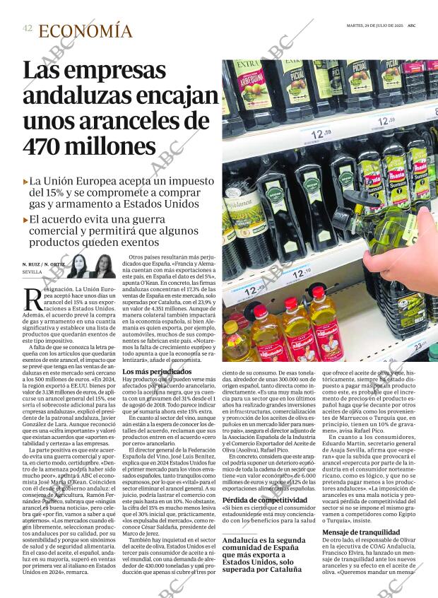 ABC SEVILLA 29-07-2025 página 42