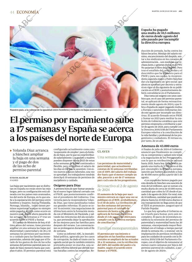 ABC SEVILLA 29-07-2025 página 44