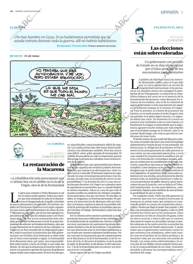ABC SEVILLA 29-07-2025 página 5