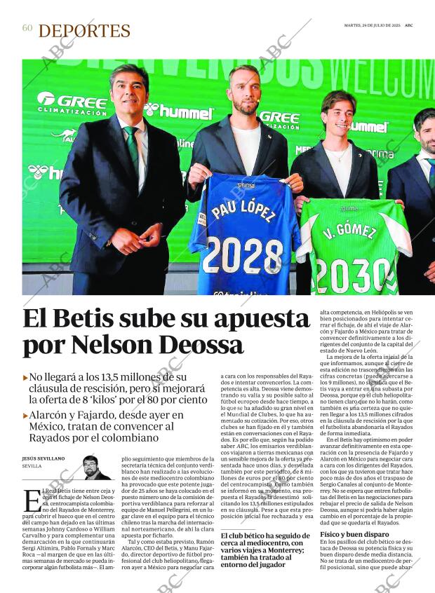 ABC SEVILLA 29-07-2025 página 60