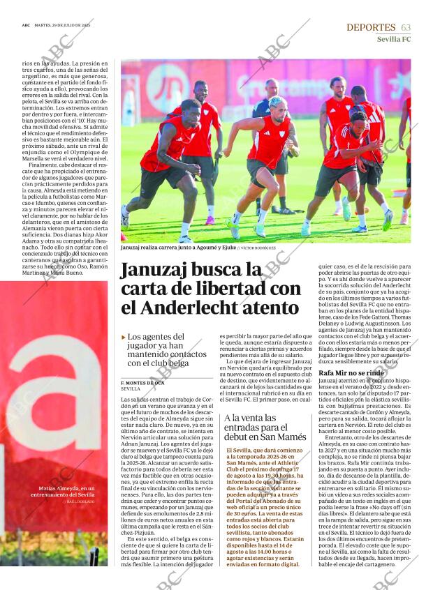 ABC SEVILLA 29-07-2025 página 63