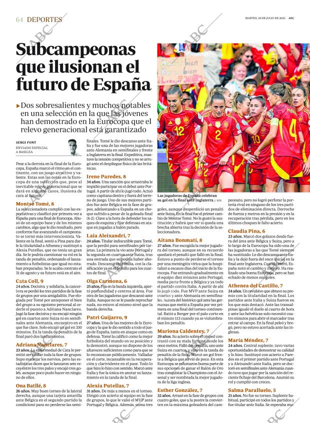 ABC SEVILLA 29-07-2025 página 64
