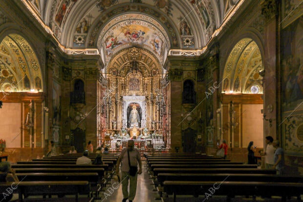 La basílica de la Macarena el día después del Cabildo General Extraordinario de...
