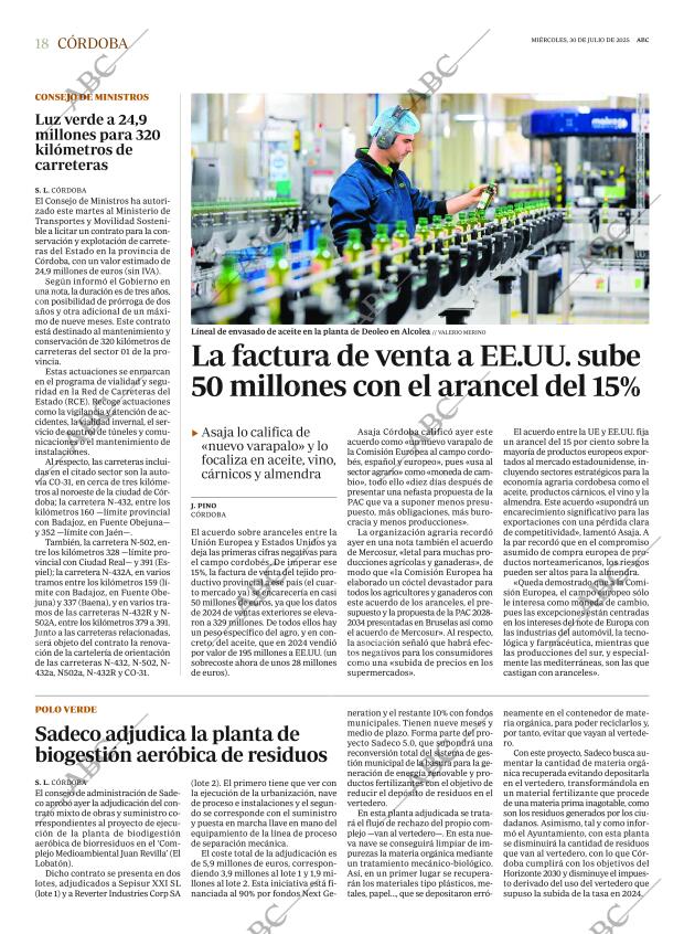 ABC CORDOBA 30-07-2025 página 18
