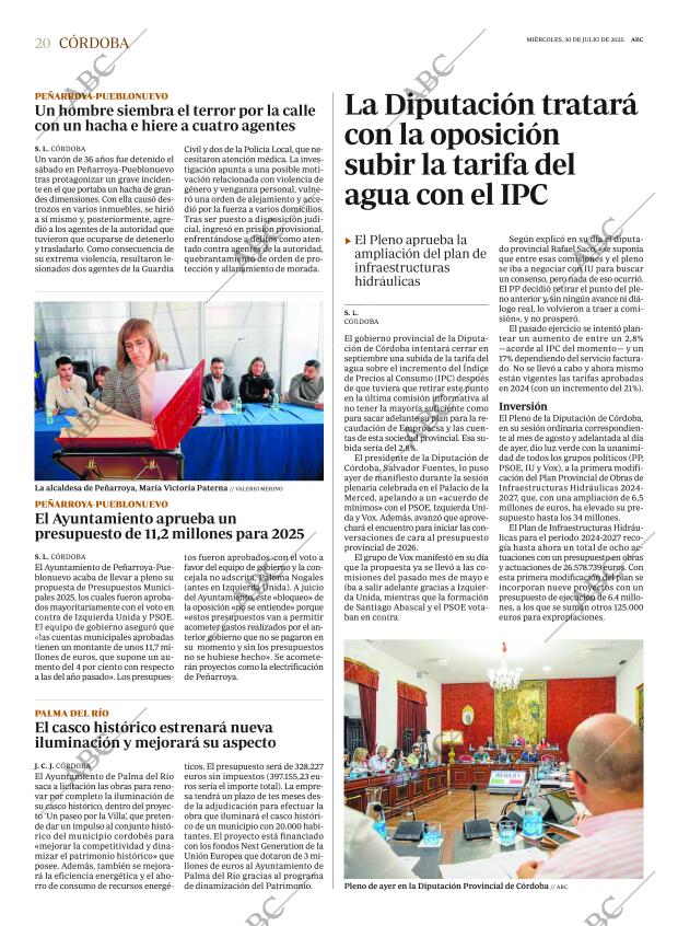 ABC CORDOBA 30-07-2025 página 20