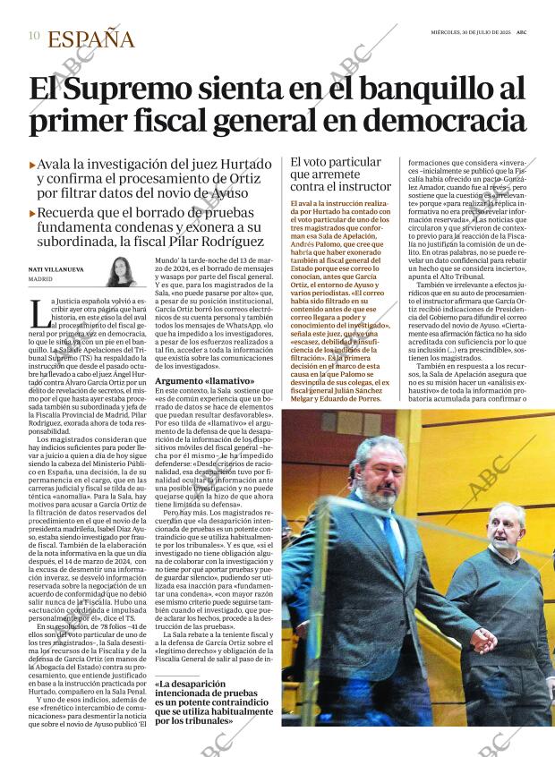 ABC MADRID 30-07-2025 página 10