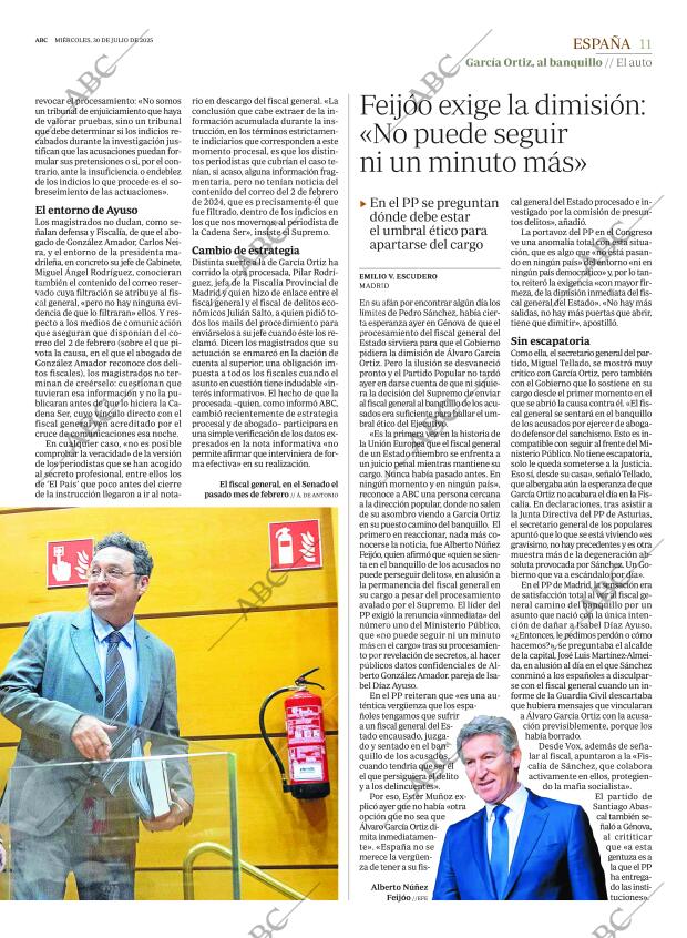 ABC MADRID 30-07-2025 página 11