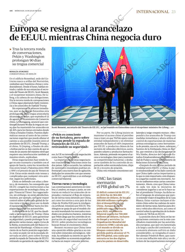 ABC MADRID 30-07-2025 página 23
