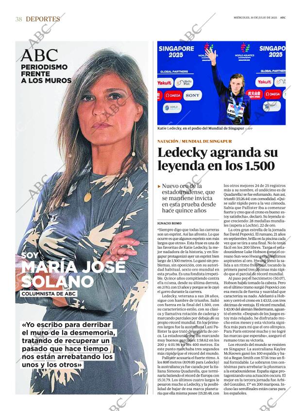 ABC MADRID 30-07-2025 página 38