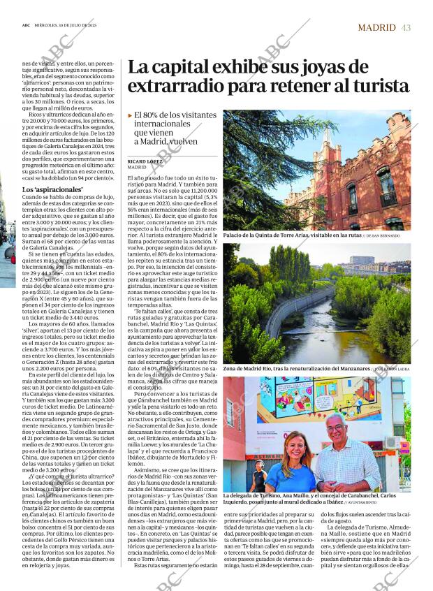 ABC MADRID 30-07-2025 página 43