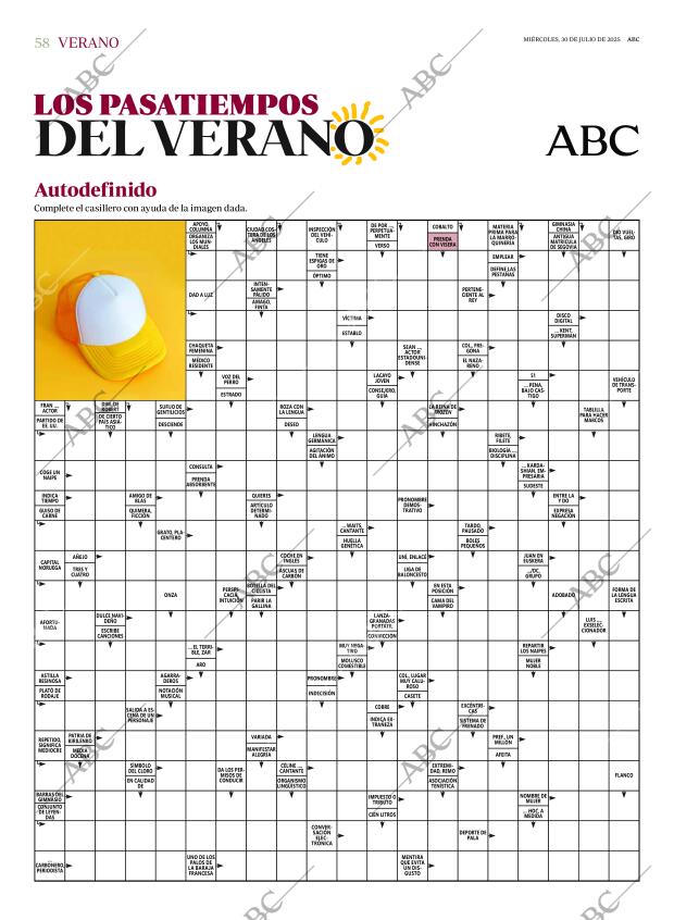 ABC MADRID 30-07-2025 página 58