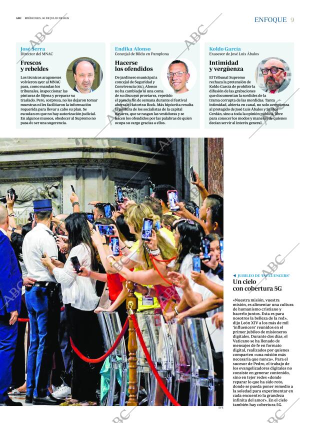 ABC MADRID 30-07-2025 página 9