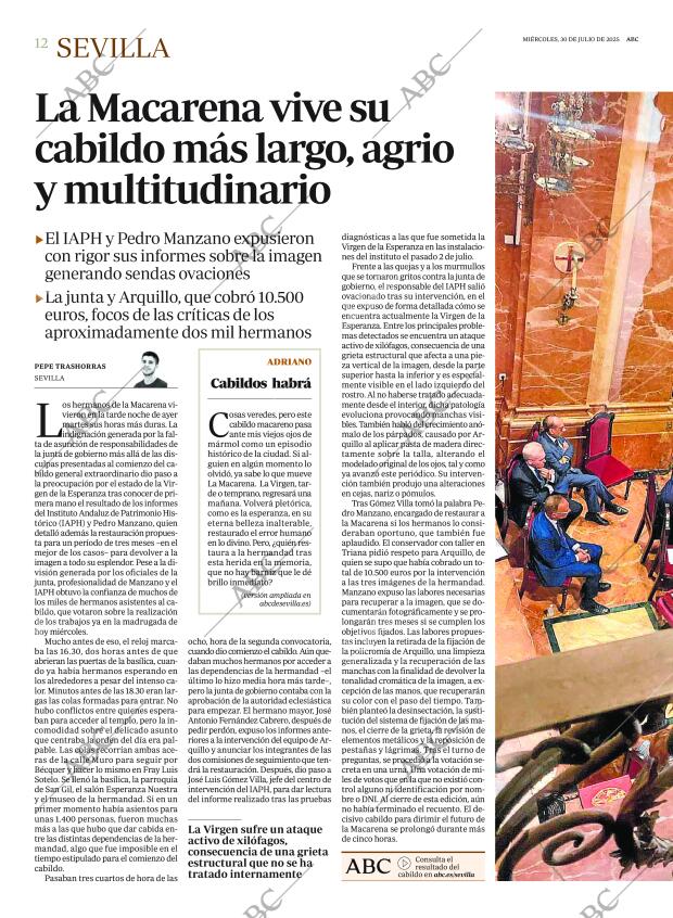 ABC SEVILLA 30-07-2025 página 12