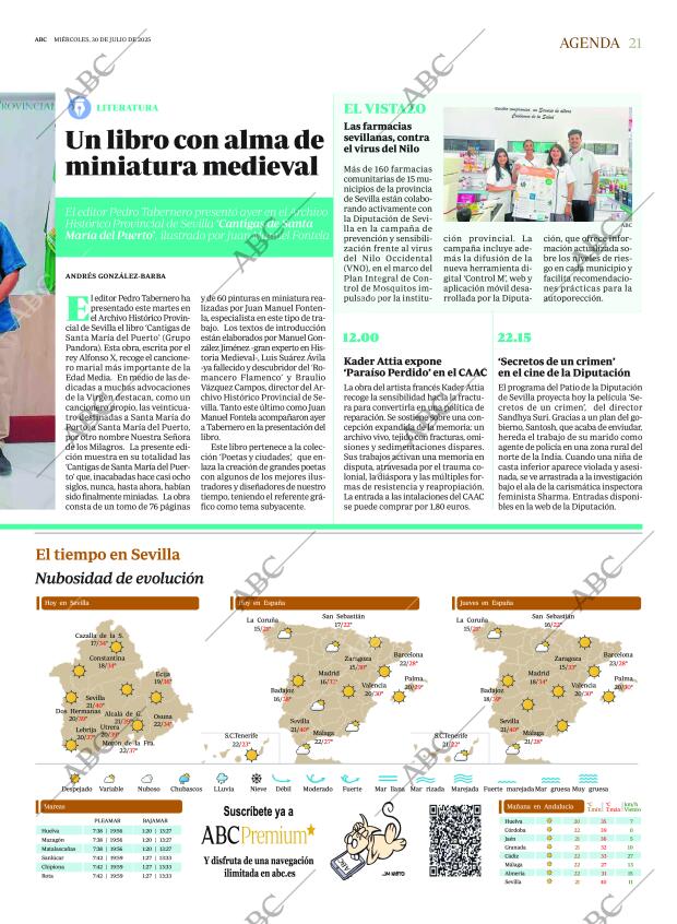 ABC SEVILLA 30-07-2025 página 21