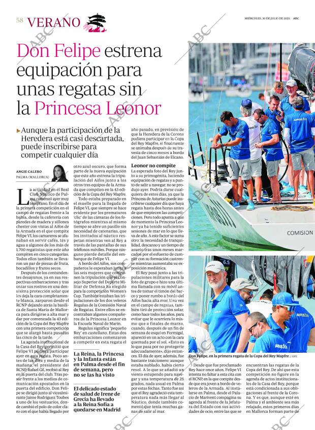ABC SEVILLA 30-07-2025 página 58