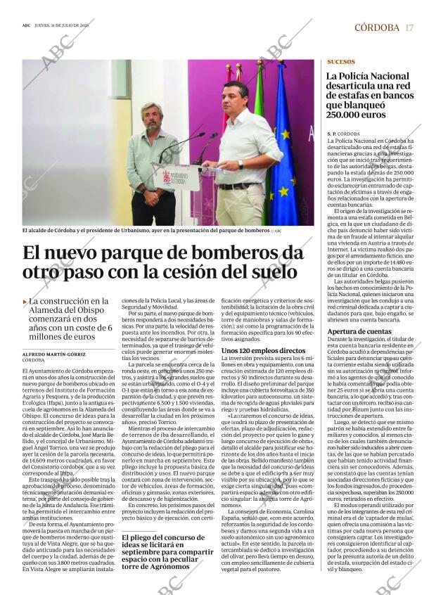 ABC CORDOBA 31-07-2025 página 17