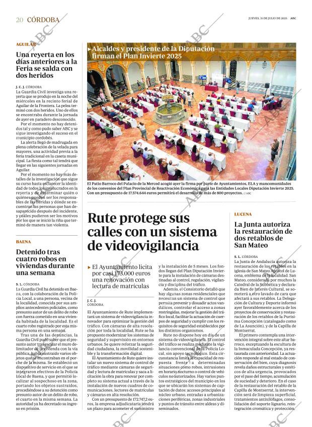 ABC CORDOBA 31-07-2025 página 20