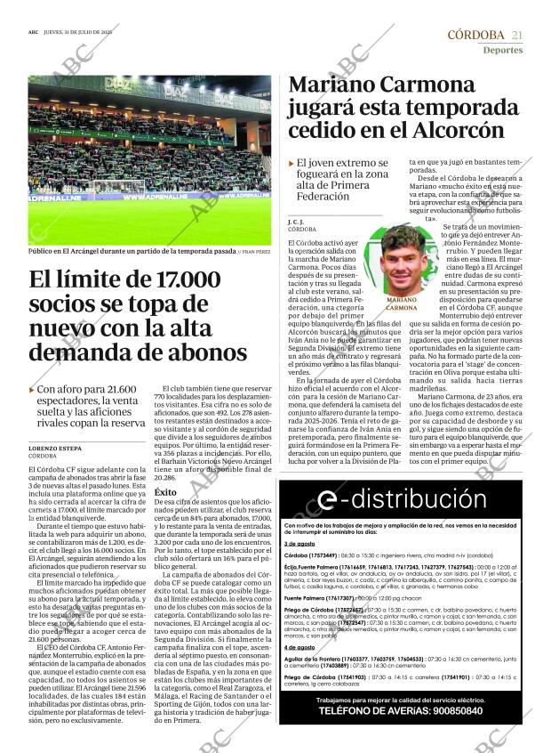 ABC CORDOBA 31-07-2025 página 21