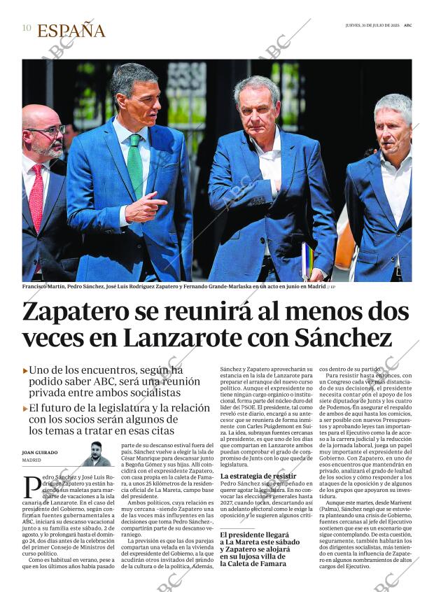 ABC MADRID 31-07-2025 página 10