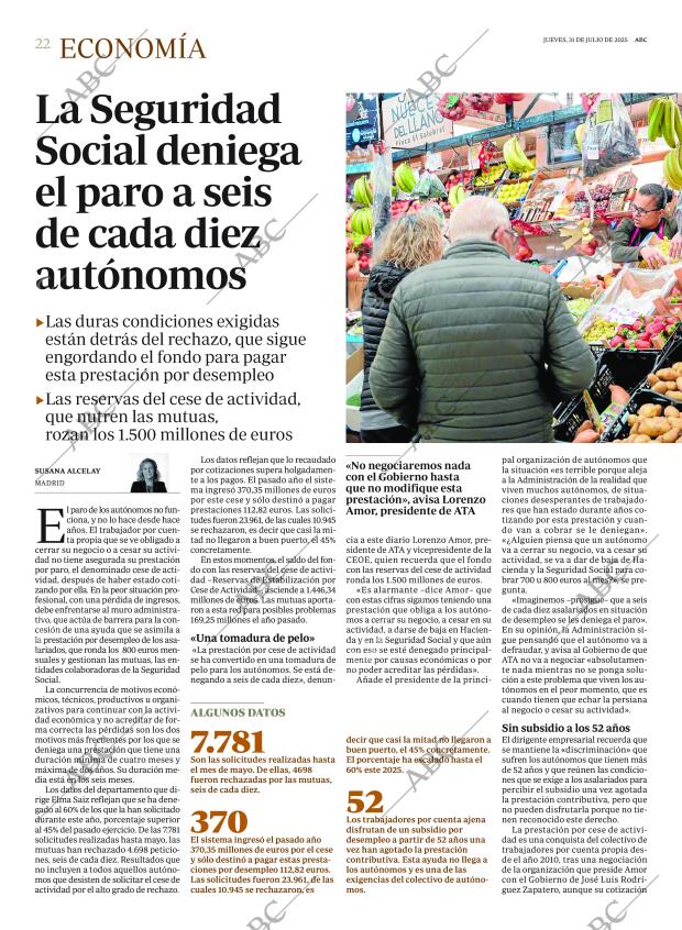 ABC MADRID 31-07-2025 página 22