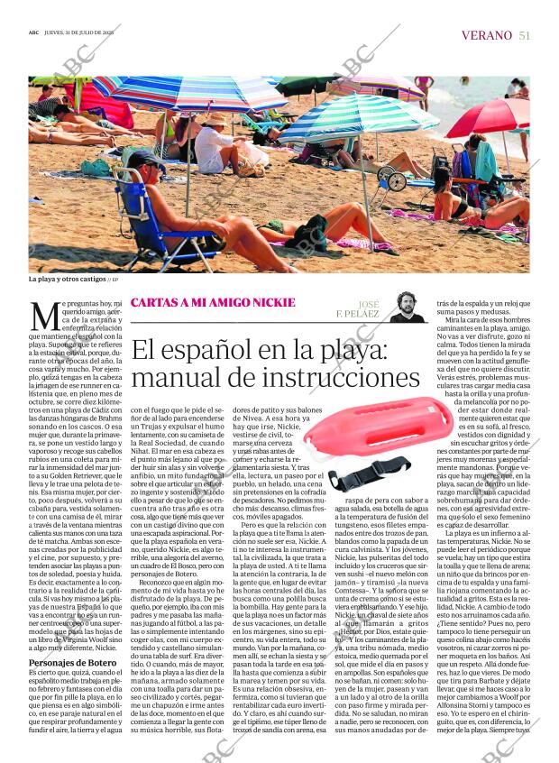 ABC MADRID 31-07-2025 página 51